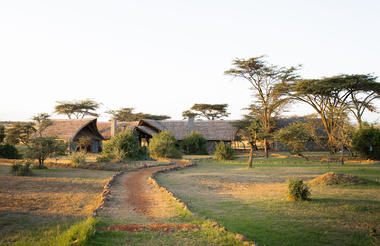 Naboisho Camp - Main Area Exterior