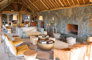 Naboisho Camp - Main Area Lounge