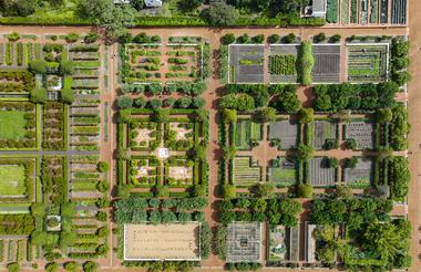 Babylonstoren Garden from above