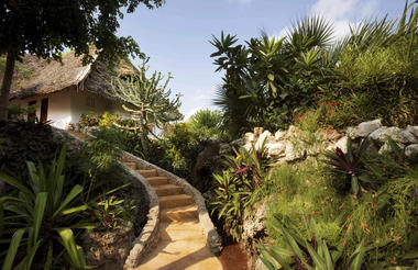 Matemwe Lodge - Garden entrance