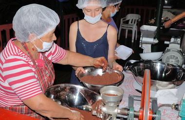 Making chocolate