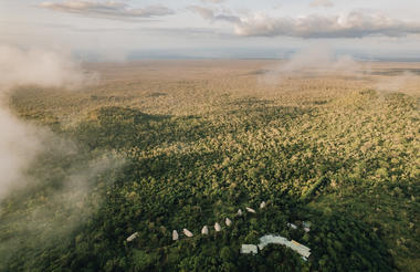 Overlooking National Park and ocean