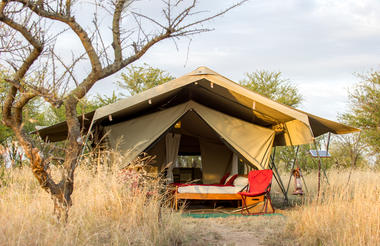 Serengeti Wilderness Camp - tent exterior