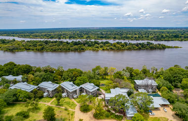 Aerial View - PRH & Zambezi River