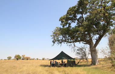 Mess Tent for Meals and Rest Time