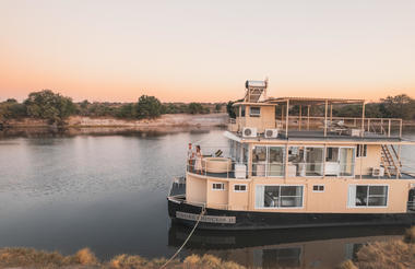 Chobe Princess at Serondela Mooring 2