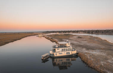 Chobe Princess Moorings at Elephant Bay