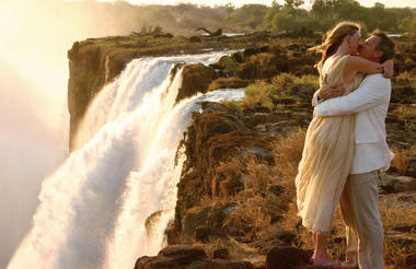 Romance at Victoria Falls