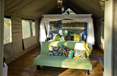 Hyena Pan - Twin Tent Interior