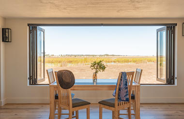 River View from the dining room