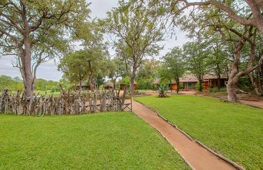 View of the Boma and tent area