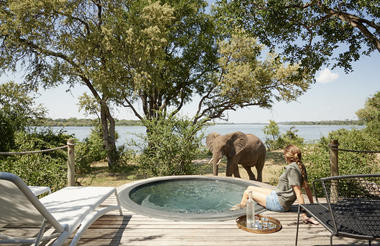 Victoria Falls River Lodge - Luxury Family Tent