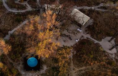 Selinda Explorers Camp Areal View