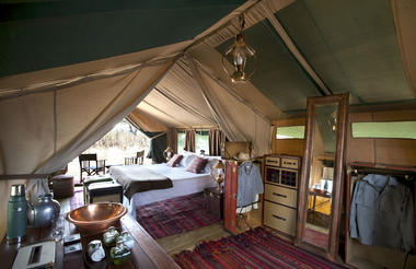Selinda Explorers Camp Tent Interior