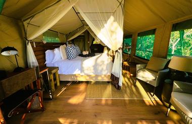 A Tented Suite at Kala Camp