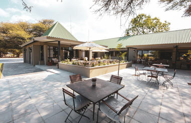 Outside seating