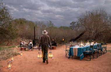 Pafuri Walking Safaris - Outdoor Dining & Firepit (Nkula)