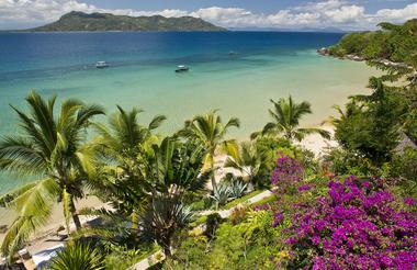 View of the Nosy Be archipelago from Time + Tide Tsara Komba