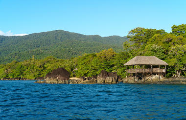 Masoala Forest Lodge - sea deck