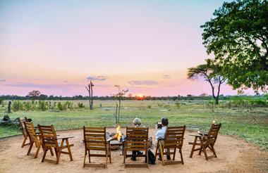 Enjoy breathtaking sun downers at Elephant's Eye, Hwange