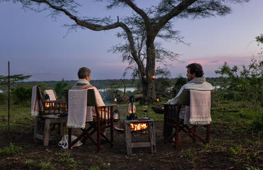 View from the fire place