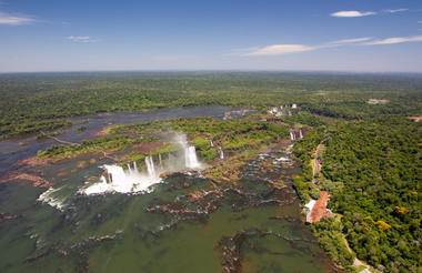 IGU - Iguaçu Falls - Aerial view (Bruno Bimbato)