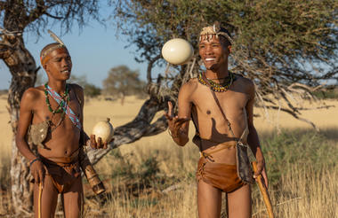 Bushman Wisdom Experience at Kalahari Anib Lodge