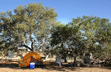 Namib Desert Campsite