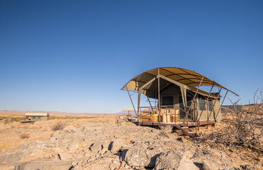 Camp Doros Tent Exterior
