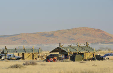 Sossus Oasis Camp Site Views