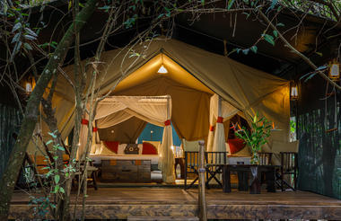 Luxury Tent Exterior