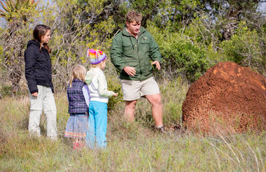 Nature walk for kids at Kariega Game Reserve