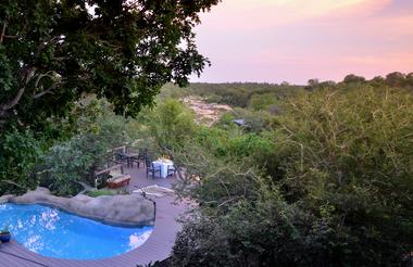 Swimming pool with view