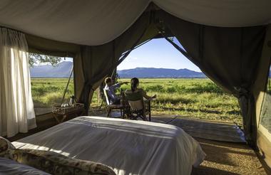 Views across the Zambezi plain