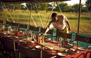 Serengeti North Wilderness Camp - Dining tent 