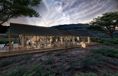 Basecamp Samburu - Artist impression