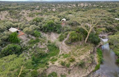 Aerial View - Porini Giraffe Camp