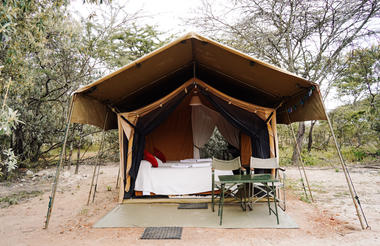 Tent  View - Porini Giraffe Camp