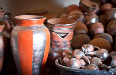 Pottery by the local Potters