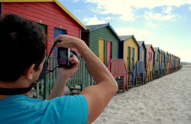 Muizenberg bathing boxes