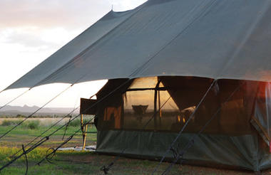 Karisia Walking Safari Luxury Tent