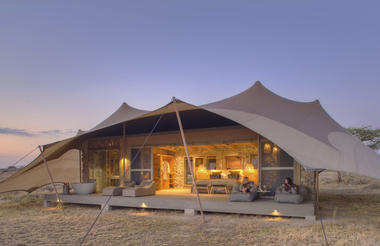 Namiri Plains - Tent Exterior