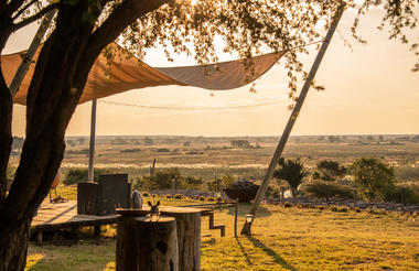 View of the Kwando floodplain