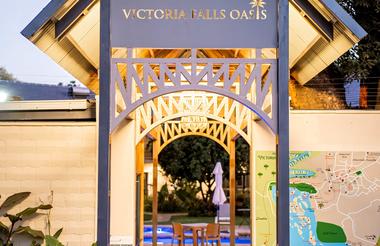 Entrance to the Lodge