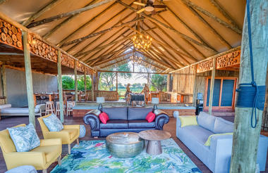 Gomoti Villas Guest Area 
