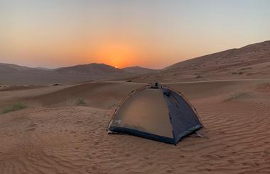 geführte Reise mit Camping