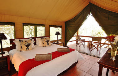 African-Style Luxury Safari Tented Accommodation