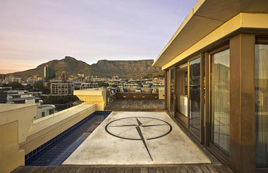 Side Terrace view of Table Mountain