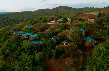 Bird Eye View of the Lodge