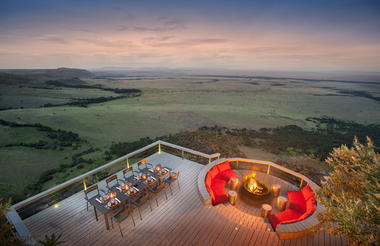 Outdoor Dinner with a View